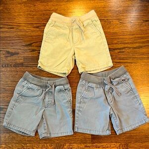 Bundle of GAP Khaki and Gray Casual Shorts